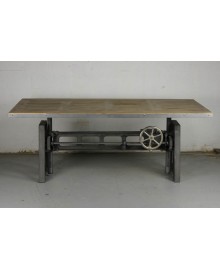 Table de repas industriel EDISON 200 cm